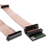 (€62,53*/1m) 0.75m InLine Flachbandkabel Anschlusskabel 68pol Stecker auf 68pol Stecker Schwarz
