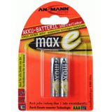 ANSMANN maxE AAA / Micro Nickel-Metall-Hydrid 800 mAh 2er Pack