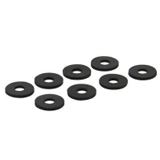 InLine 8 Gummi Unterlegscheiben Entkoppler für Festplatten (00244)